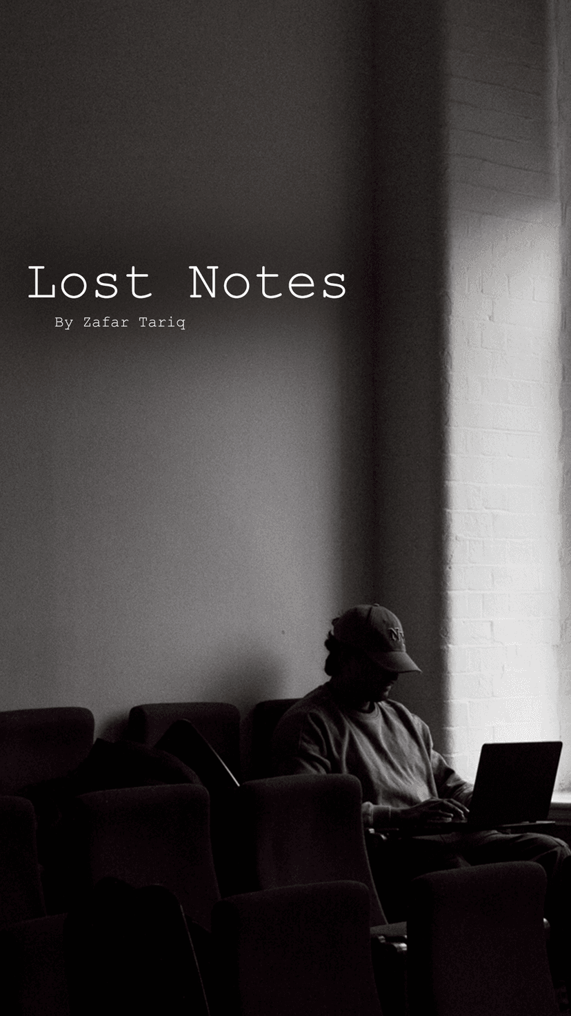 Lost Notes Front Page